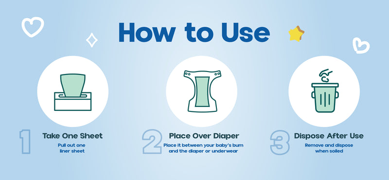 Disposable Easy Clean Top Sheets
