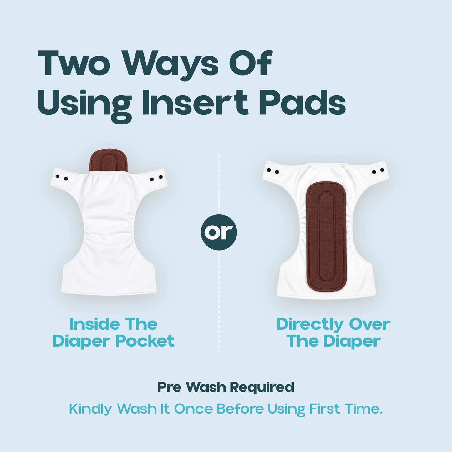 Premium Reusable Cloth Diaper - Pure Tots